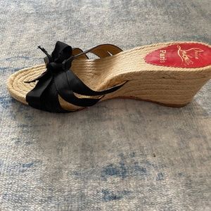 Christian Louboutin Espadrilles worn once